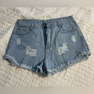 Jean shorts size Large